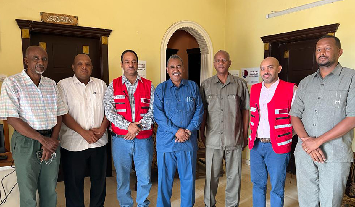 QRCS Continues to Provide Qualitative Assistance to Those Affected by Situation in Sudan
